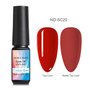 NICOLE DIARY Holo Red Glitter UV Gel Nail Polish Super Shining Purple UV Nail Gel Varnish varnish