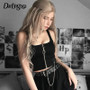 Darlingaga Streetwear Punk Black Women Tops Vest Bodycon Gothic Metal Chain Tank Top Cropped Vest Slim Festival Tops Summer 2020