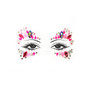 FestivalQueen Adhesive Sticky Gems Face Sticker Jewels Festival Temporary Eyes Adornment Gems Crystal Sequin Party Body Stickers