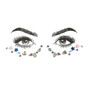 FestivalQueen Adhesive Sticky Gems Face Sticker Jewels Festival Temporary Eyes Adornment Gems Crystal Sequin Party Body Stickers