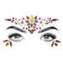 FestivalQueen DIY Eyebrow Face Body Sticker Women Adhesive Crystal Glitter Jewels Festival Party Eye Crystal Sequins Stickers