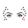 FestivalQueen DIY Eyebrow Face Body Sticker Women Adhesive Crystal Glitter Jewels Festival Party Eye Crystal Sequins Stickers