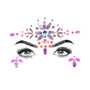 FestivalQueen DIY Eyebrow Face Body Sticker Women Adhesive Crystal Glitter Jewels Festival Party Eye Crystal Sequins Stickers