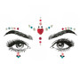 Bohemia Temporary Adhesive Face Jewels Sticker Festival Party Glitter Make Up Tribal Style 3D Crystal Gems Sequins Eye Stickers