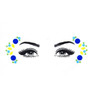 Glow in Dark Luminous Face Jewel Gem Temporary Stickers Women 2019 New Night Club Festival Party Body Gems Rhinestone Sticker