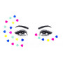 Glow in Dark Luminous Face Jewel Gem Temporary Stickers Women 2019 New Night Club Festival Party Body Gems Rhinestone Sticker