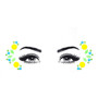 Glow in Dark Luminous Face Jewel Gem Temporary Stickers Women 2019 New Night Club Festival Party Body Gems Rhinestone Sticker