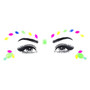 Glow in Dark Luminous Face Jewel Gem Temporary Stickers Women 2019 New Night Club Festival Party Body Gems Rhinestone Sticker