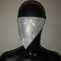 2020 NEW Crystal Masquerade Face Jewelry Women Party Accessories Fashion Fishing Net Metal Rhinestone Sequined Veil Body Jewel