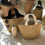 Casual Rattan Women Handbags Summer Beach Straw Bags Wicker Woven Female Totes Large Capacity Lady Buckets Bag Travel Purse 2019