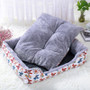 Winter Plush dog beds for medium soft plush dogs pets accessories labrador calming pets accessories for cat Pet bed for cats