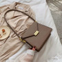 Luxury Brand Female Square Bag 2020 Fashion New High Quality PU Leather Women's Designer Handbag Lock Shoulder Messenger Bag