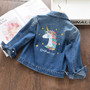 Bear Leader Denim Coats for Girl Kids Cartoon Embroidery Jacket Autumn Spring Baby Girls Coat Children Clothes 3 8 Years