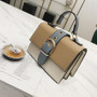 Women's Designer Handbag 2020 Fashion New High quality PU Leather Women bag Contrast Lady Tote Shoulder Messenger Bag Crossbody