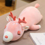 60/80/105cm Lovely Unicorn&Deer Plush Toys Stuffed Cute Flying Horse Doll Soft Cartoon Long Bed Sleep Pillows Baby Girls Gift