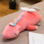 60/80/105cm Lovely Unicorn&Deer Plush Toys Stuffed Cute Flying Horse Doll Soft Cartoon Long Bed Sleep Pillows Baby Girls Gift