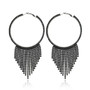 women's long earrings with rhinestone hanging big statement Earrings 2020 luxury crystal dangle earing  party fashion Jewelry