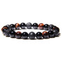 Natural Tiger Eye Hematite Men Bracelets Set Magnetic Health Protection Balance Beads Bracelets Women Reiki Healing Jewelry Gift