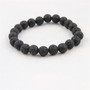 Wholesale Free Shipping 6 8 10 12 14 16 18 20 mm Natural Tiger Eye Volcanic Lava Stone Round Beads For Bracelet Jewelry Making