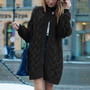 Winter Elegant Winter Coats Loose Knitwear Cardigan Sweater Oversized Extra Soft High-end Cardigan Knitting Coat For Women