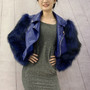 Furealux Short Real Fox Fur Coat With Genuine Sheepskin Natural Leather Wholeskin Fox Fur Jackets Women Winter Fashion Outwear
