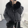 Jacket Women Denim Casual Jacket Women Long Sleeve Short Thick Coats Elegant Winter Outwear Office Ladies Solid Streetwear 2020