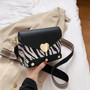 Zebra Pattern Love Box Small Square Bag Women Messenger Bag 2020 Fashion Shoulder Bag Trend Lady Purses