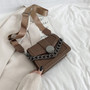Stone pattern Chain Tote bag  2020 Fashion New High quality PU Leather Women's Designer Handbag Vintage Shoulder Messenger Bag
