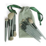 MAANGE 13pcs Quick-Drying Makeup Brush Set With Bag Soft Blush Loose Powder Brush Highlight EyeShadow Brush Portable Beauty Tool