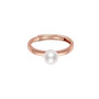 Thaya 100% S925 Sterling Silver Hand made Pearl Ring Rose Gold Plated 18k Elegant Ring For Women Fine Jewelry Fashion Gift