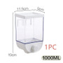 1L/1.5L Sealed Rice Storage Box Wall Mounted Cereal Grain Container Dry Food Dispenser Grain Storage Jar Kitchen storage Tools