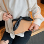 Sweet Bow Square Tote bag 2019 Fashion New High Quality PU Leather Women's Designer Handbag Elegant Lady Shoulder Messenger bags