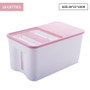 Multi-function Rectangle Moisture-proof Rice Bucket Sealed Plastic Rice Storage Box Insect-proof Household  Storage Organizer