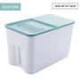 Multi-function Rectangle Moisture-proof Rice Bucket Sealed Plastic Rice Storage Box Insect-proof Household  Storage Organizer