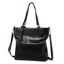 ACELURE Brand Women's Shoulder Bag Female PU Leather Handbag Women Bags Designer High Quality Hollow Out Large Capacity Tote Bag