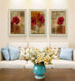 Canvas art flowers living room wall decor