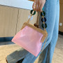 Transparent Jelly Tote bag 2020 Summer New High quality PVC Women's Designer Handbag Travel Chain Shoulder Messenger Bag