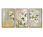 Flower canvas painting wall decoration