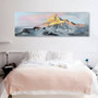 Hand Painted Mountian living room wall decor/wall art