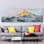 Hand Painted Mountian living room wall decor/wall art