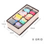 Multi-size Foldable Storage Boxes Underwear Closet Drawer Divider Lidded Closet Organizer Storage Box For Ties Socks Bra Bedroom