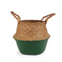 Storage Baskets laundry Seagrass Baskets Wicker Hanging Flower Pot Baskets Storage Flower Home Pot panier osier basket for toys