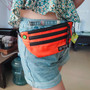YINJUE waist bag waterproof Sport Running women Man Fanny Chest wholesale Outdoor travel For 6" Phone Unisex Belt Hip Pack bags