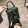 2020 Summer Women's Bag Rivet Printing Mini Bag Fashion Belt Buckle Shoulder Bag All-match Messenger Female Bag