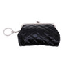 Women Lingge Leather Coin Purse High Quality Mini Hasp Small Square Clutch Wallet Key Holder  Girls Storage Bag