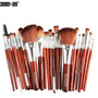 22Pcs Makeup Brushes Set Foundation Highlighter Eye Shadow Powder Contour Concealer Blush Lip Cosmetic Beauty Make Up Brush Kit