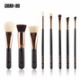 MAANGE 6/8/15pcs Luxurious Makeup Brushes Set Cosmetics Powder Foundation Contour Eyeshadow Make Up Beauty Tool + Leather Case