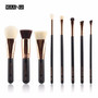 6/7/8Pcs Makeup Brush Set Travel Portable Natural Soft Hair Eyeshadow Eyeliner Eyebrow Brush Lip Make Up Brush kit Professional