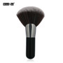 MAANGE Quality 1Pcs Loose Powder Blush Makeup Brush Pro Flat Top Cosmetic Beauty Essential Fan Shape Round Make Up Brush Tools