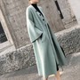 Colorfaith New 2020 Autumn Winter Women Sweaters Knitting Warm Korean Style Elegant Casual Long Coat Outerwear Ladies SWC8281